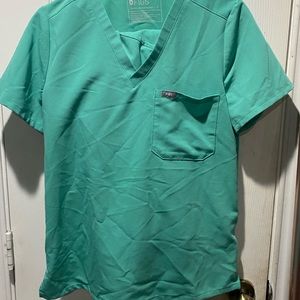Figs Scrubs surgical green